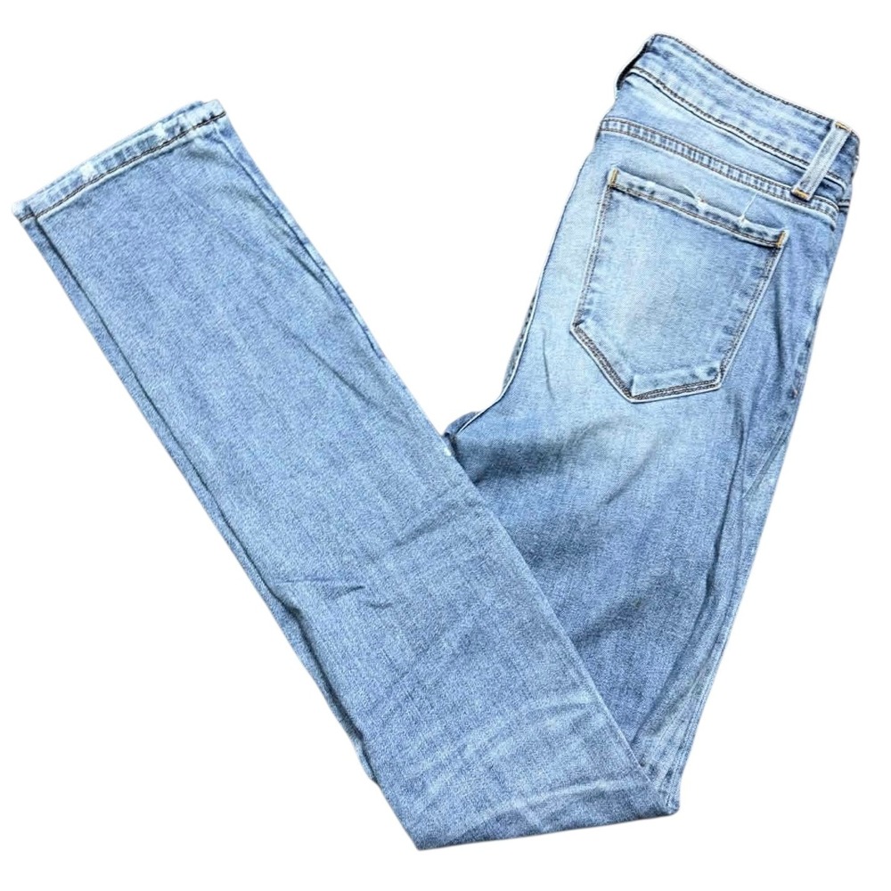 Monfrere Greyson Skinny Jeans Barcelona Light Wash‎ Distressed 29 1026D22421